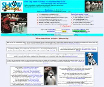 Showdays.info(Dog Show Schedules & Information) Screenshot