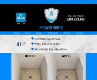 Shower-Shield.com(Guaranteed Shower Leak Repair) Screenshot