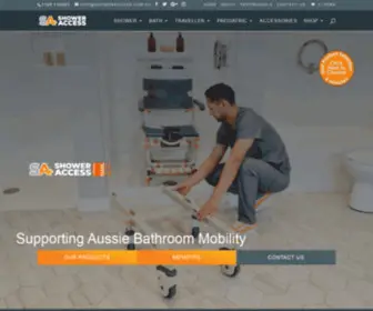 Showeraccess.com.au(Shower Access) Screenshot