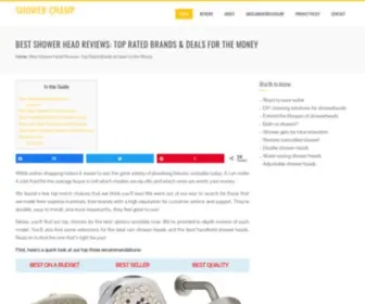 Showerchamp.com(Best Shower Head Reviews 2020) Screenshot