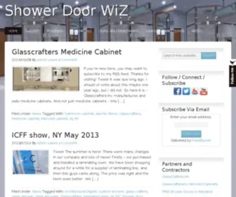 Showerdoorwiz.com(Shower Doors & Enclosures) Screenshot