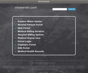 Showerdri.com(ShowerDri Leg/Arm Cast and Bandage Protector) Screenshot