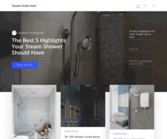 ShoweroutletStore.com(Shower Outlet Store) Screenshot