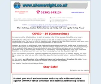 Showerright.co.uk(Shower, wet room shower and specialist shower equipment) Screenshot
