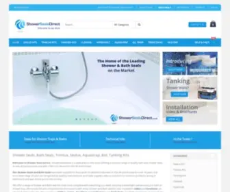 Showersealsdirect.co.uk(Seal a Shower) Screenshot