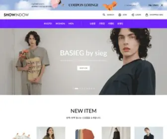 Showindow.co.kr(Access blocking country info) Screenshot