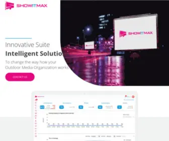 Showitmax.com(Complete Outdoor Advertising Media Management Software) Screenshot