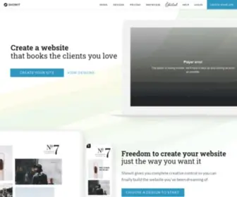 Showitsite.com(Drag & Drop Website Builder for Photographers & Creatives) Screenshot