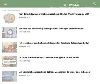 Showmag.nl(Show Magazine) Screenshot