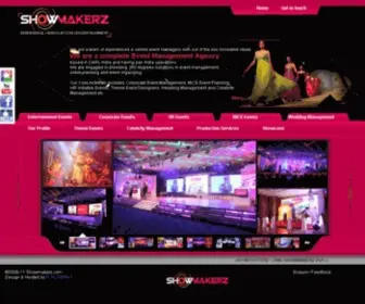 Showmakerz.com(Event management companies in Delhi Gurgaon Noida NCR) Screenshot