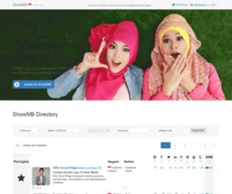 Showmb.id(Influencer platform untuk berkolaborasi dengan merek) Screenshot