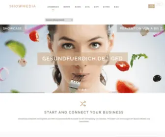 Showmedia.de(Start and connect your business) Screenshot