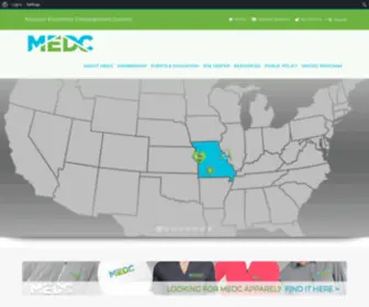 Showme.org(Missouri Economic Development Council) Screenshot