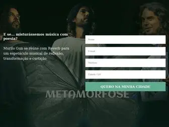 Showmetamorfose.com.br(E se... misturássemos música com poesia) Screenshot