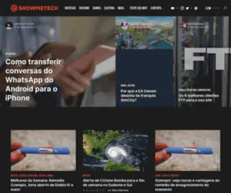 Showmetech.com.br(Sua fonte de informações sobre tecnologia) Screenshot
