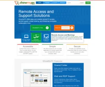 Showmypc.com(Remote Support) Screenshot