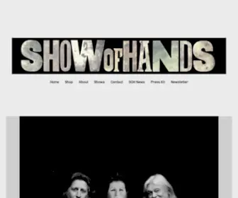 Showofhands.co.uk(Show of Hands) Screenshot