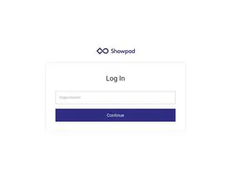 Showpad.biz(Showpad Online Platform) Screenshot