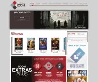 Showplaceicon.com(Showplace Icon Theatres) Screenshot