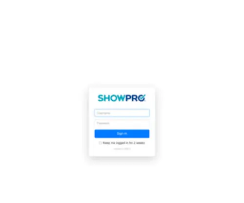 Showproevent.com(ShowPro) Screenshot