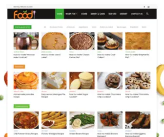 Showrecipe.com(WordPress) Screenshot