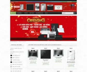 Showroombosch.net.vn(Bếp từ) Screenshot