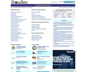 Showsbee.com(Mechanical & Electricity Shows) Screenshot