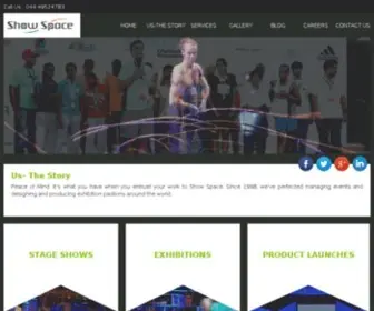 Showspace.in(Showspace Event Solutions LLP) Screenshot