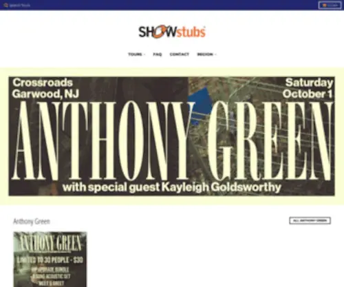 Showstubs.com(VIP Music Experiences) Screenshot