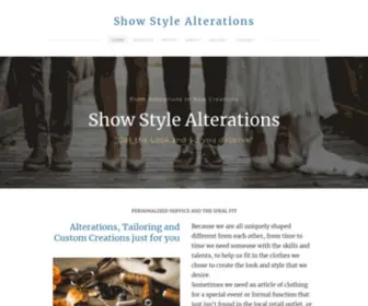 Showstylealterations.com(Show Style Alterations) Screenshot