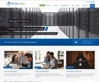 Showtechsolutions.com(Managed IT Services & IT Support) Screenshot