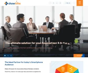 Showtimemobileapp.com(ShowTime's feature) Screenshot