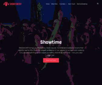 Showtimeny.com(Showtime) Screenshot