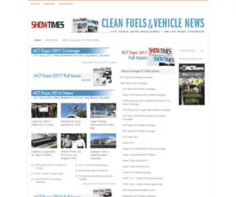 Showtimesdaily.com(ShowTimes Clean Fuel & Vehicle News) Screenshot