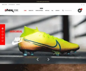 ShoxStore.com.br(Chuteiras Futebol Campo Society Futsal) Screenshot