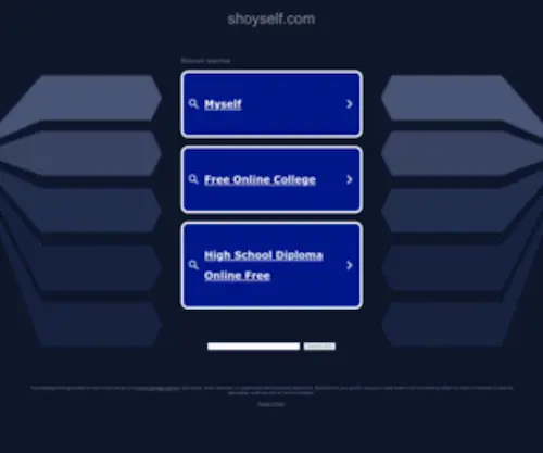 Shoyself.com(Social) Screenshot