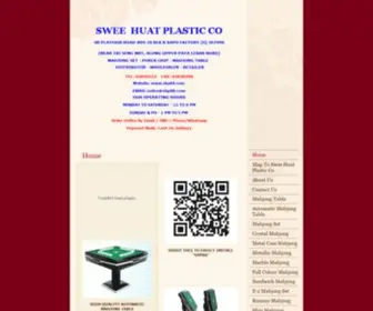 SHP88.com(SWEE HUAT PLASTIC CO) Screenshot