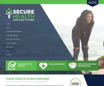 SHPG.com(Secure Health) Screenshot