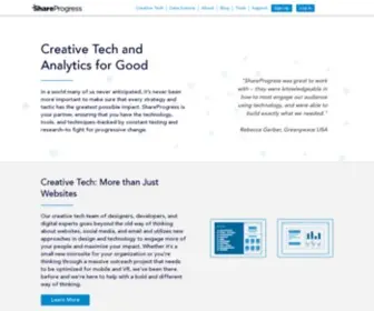 SHPG.org(Creative Tech and Analytics for Good) Screenshot