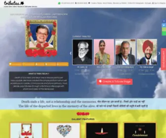 Shraddhanjali.com(Online Tributes) Screenshot