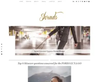 Shrads.com(Fashion and Lifestyle Blog by Shraddha Singh) Screenshot