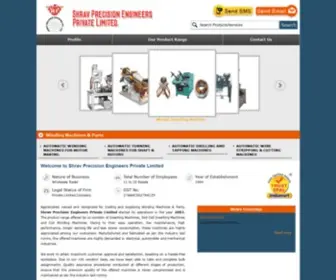 ShravPrecision.com(Shrav Precision Engineers Private Limited) Screenshot