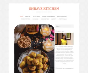 Shravskitchen.com Screenshot