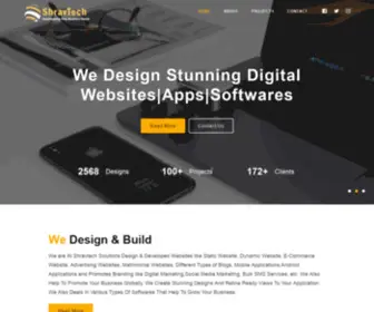 Shravtech.in(Shravtech Solutions Website Design & Development Company In Nagpur) Screenshot