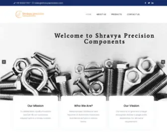 Shravyaprecision.com(Shravyaprecision) Screenshot