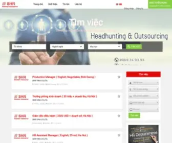 SHR.com.vn(Trang ch) Screenshot