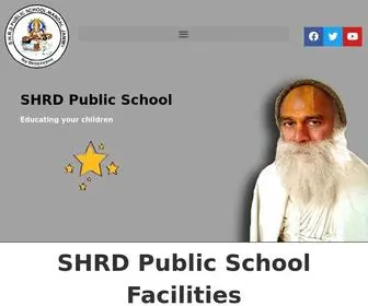 SHRdpublicschool.com(SHRD Public School) Screenshot