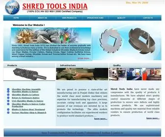 Shredcutters.com(SHRED TOOLS INDIA) Screenshot