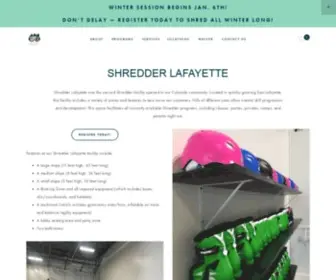 Shredderlafayette.com(Shredderlafayette) Screenshot