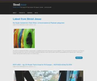 Shredjesse.com(Shred Jesse) Screenshot